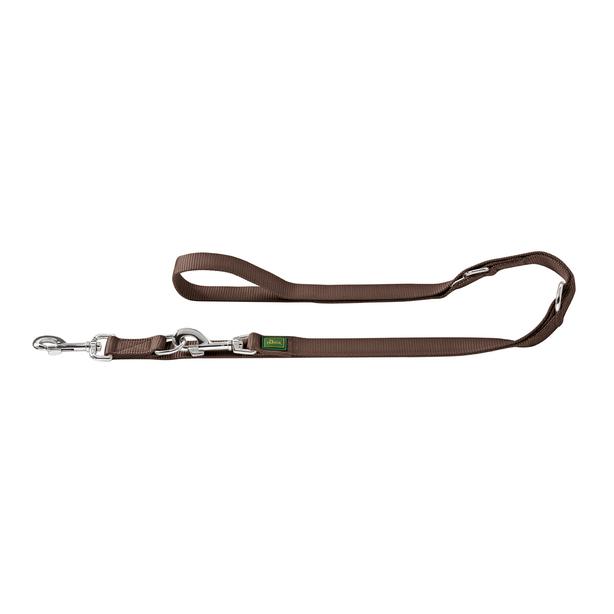 Hunter Laisse de présentation réglable Extra Long Nylon - marron