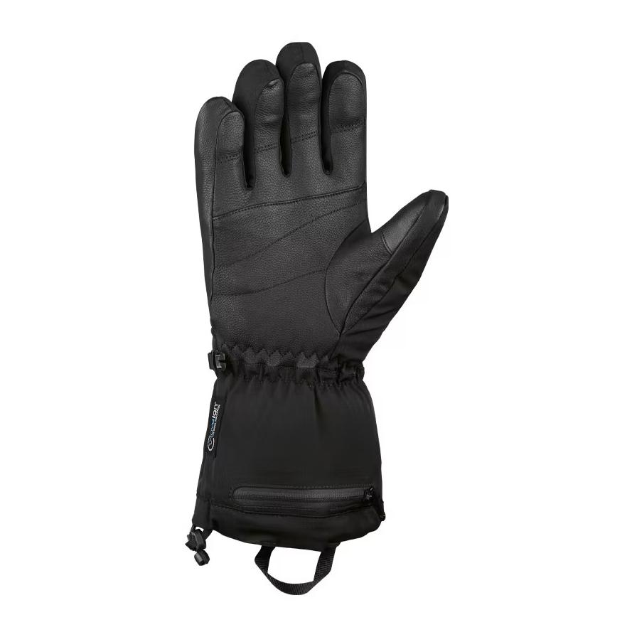 Snowlife Gants chauffants noirs pour hommes