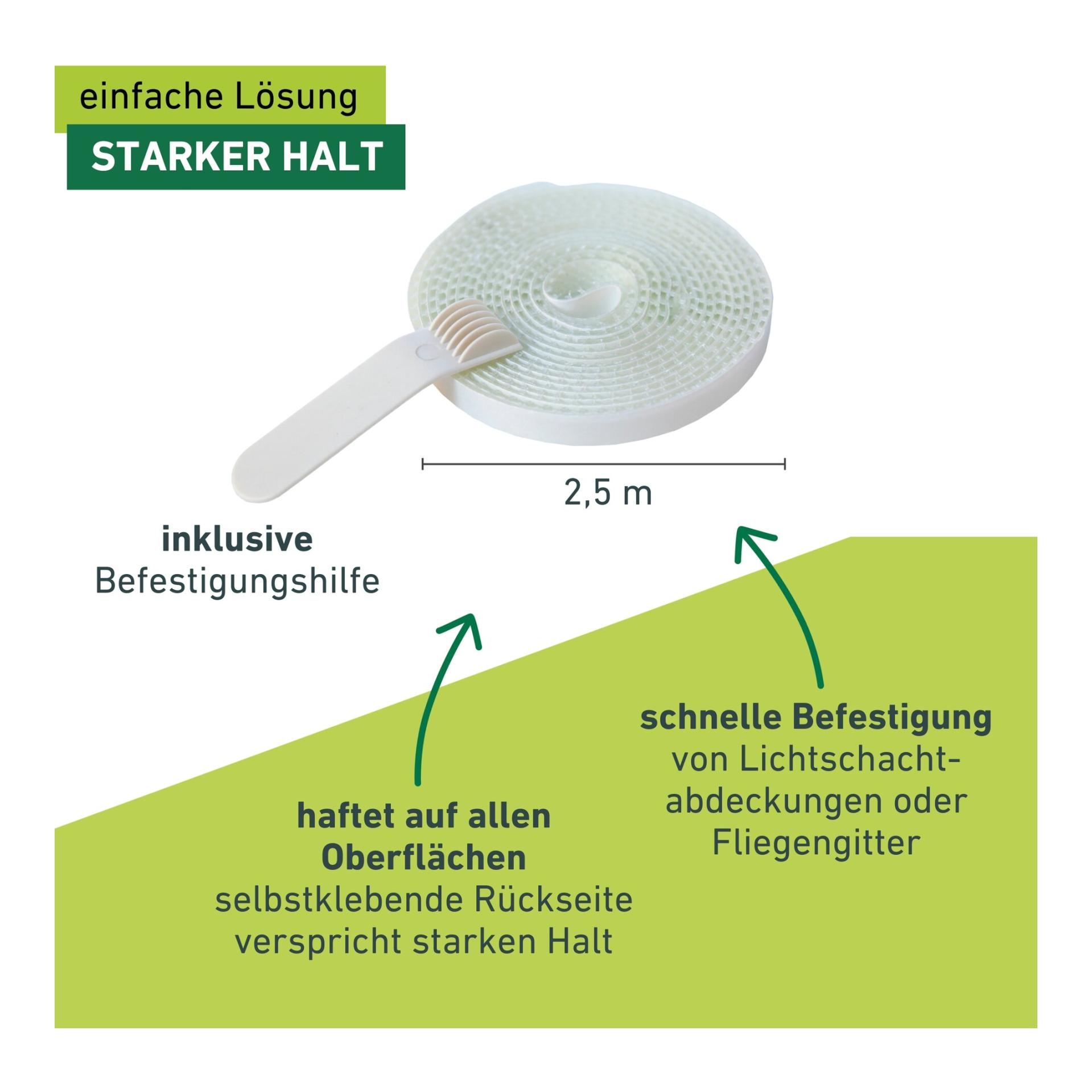 Windhager Befestigungsband für Fliegengitter