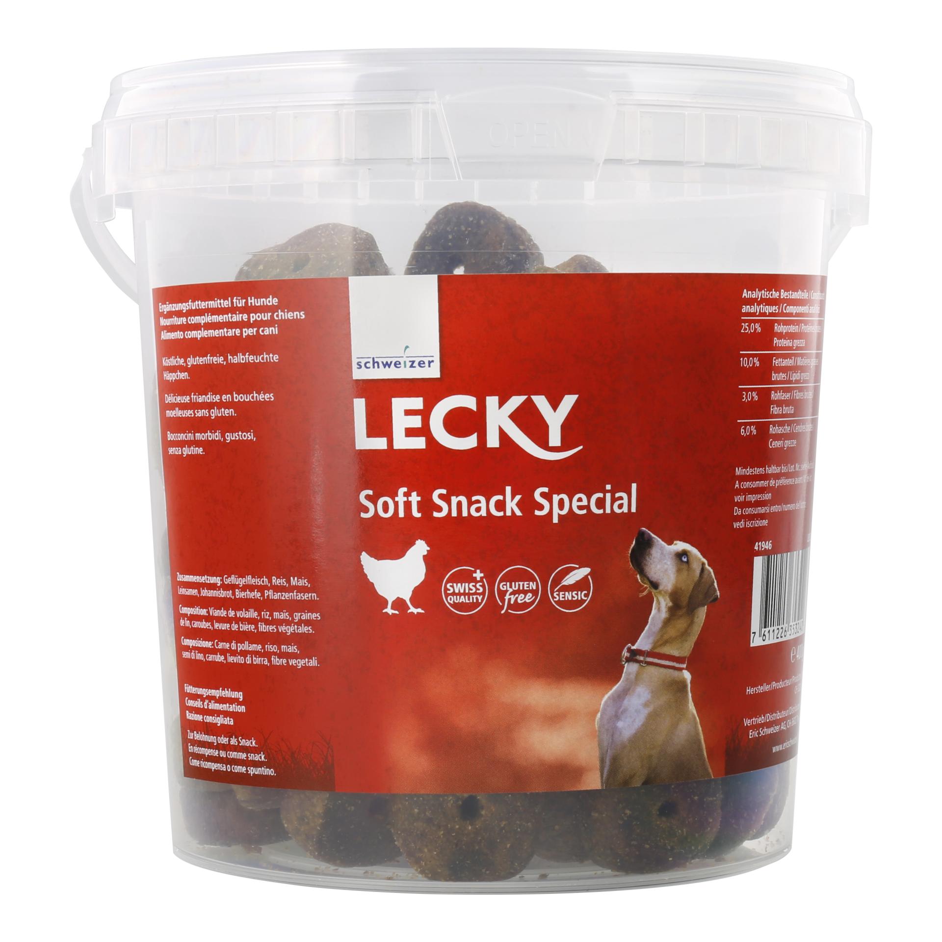 LECKY Soft Snack Light Special 400 g Braun