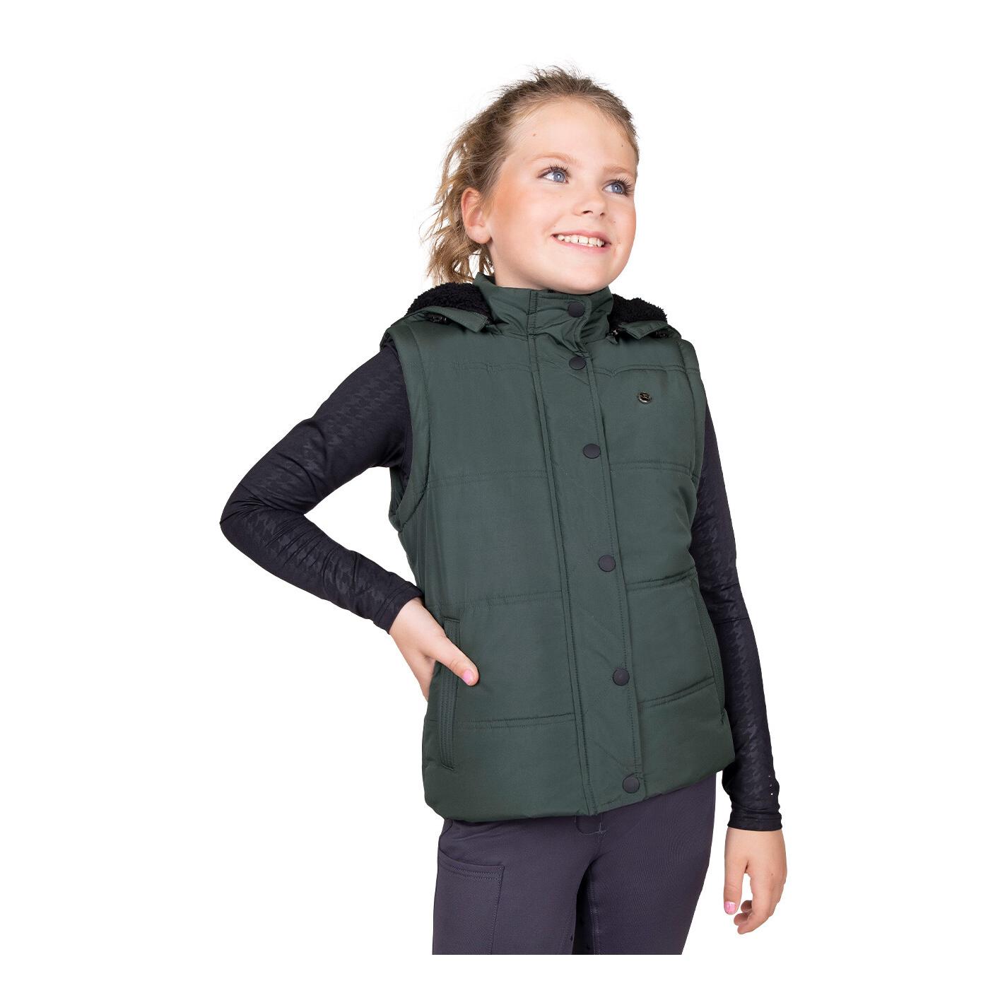QHP Veste d'hiver Rayah Junior avec manches amovibles
