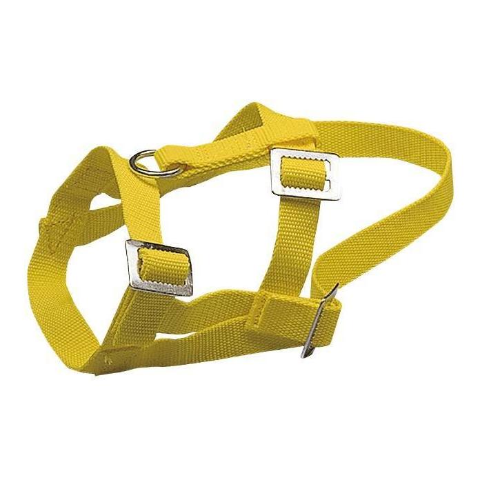 Kerbl Kopfhalfter für Schafe und Böcke - Nylon Nylon Gelb