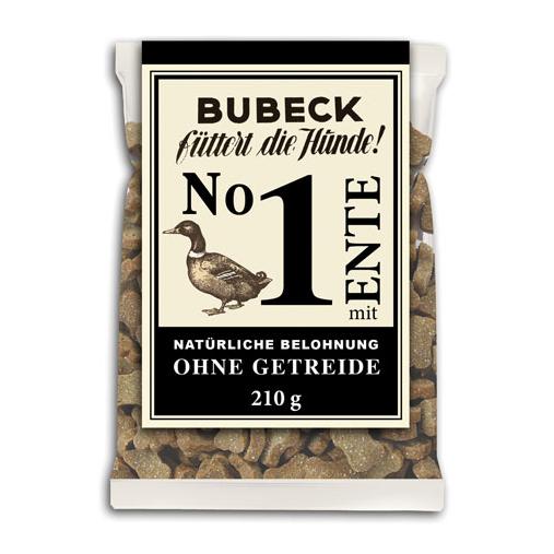 Bubeck Getreidefrei-Snack Nr.1 mit Ente 210 g Natur