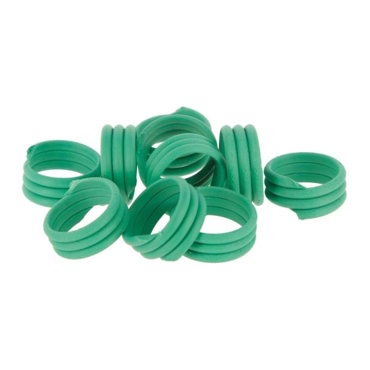 Kerbl Hobbyfarming Anneaux pour pattes de poulet Spirale