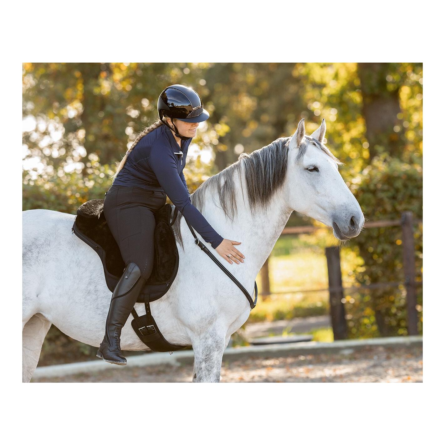 QHP Halsseil Leder Liberta