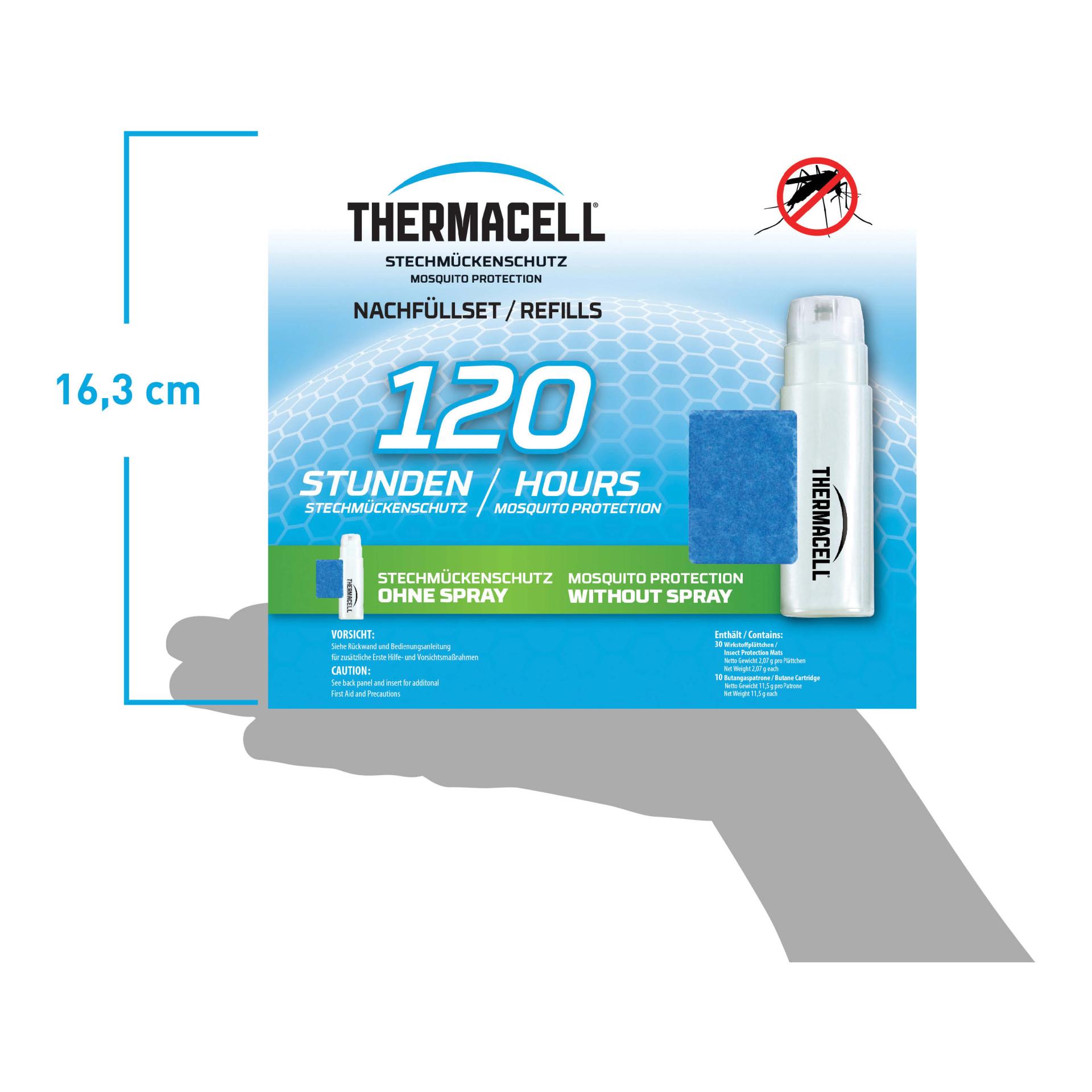 Thermacell Mückenschutz Saisonpack (3 Monate) Nachfüllpack HALOmini / MR450 / MR300