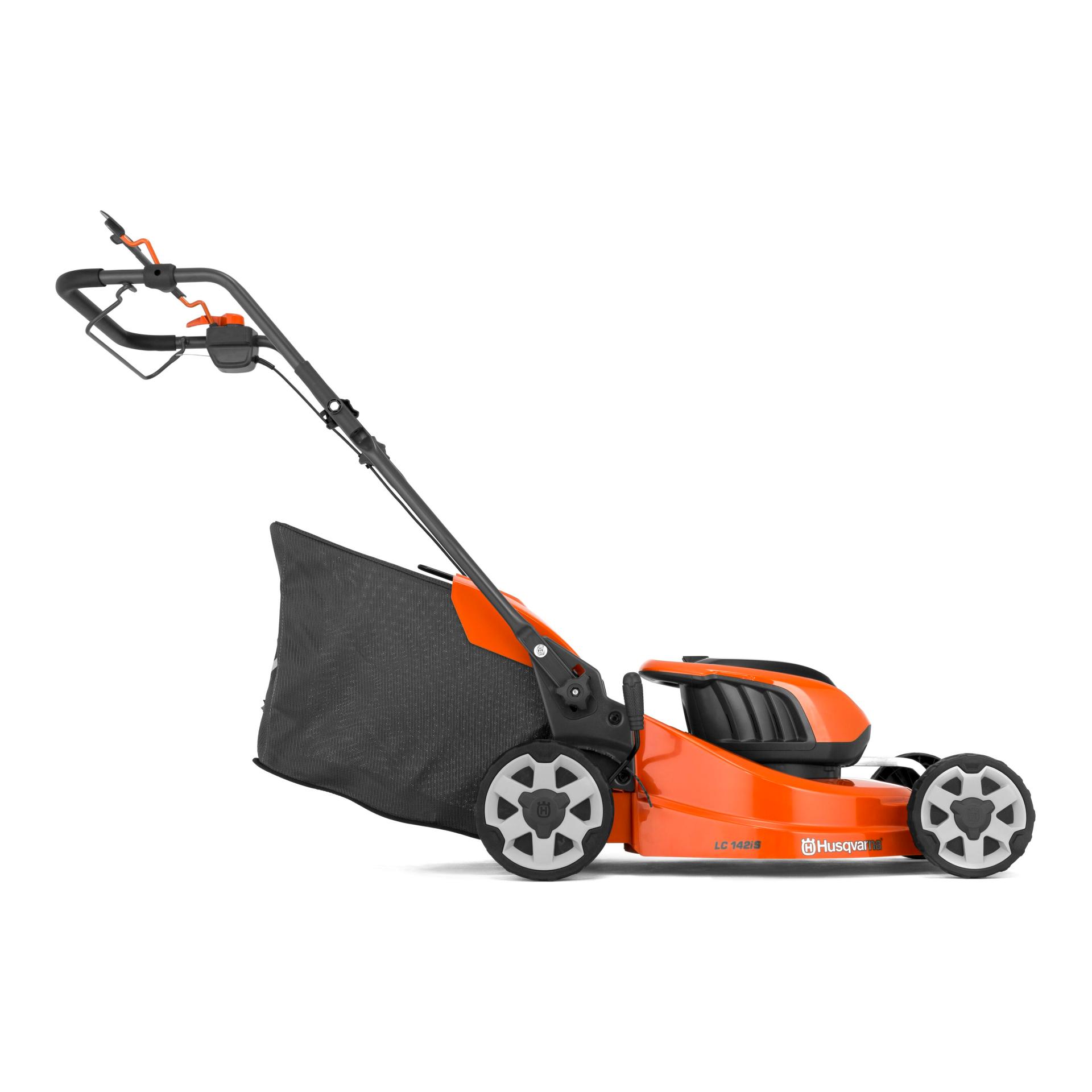 Husqvarna Akku - Rasenmäher LC 142iS - mit 2 Akku & 1x Ladegerät