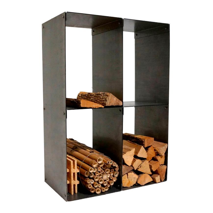 Hauptner Support pour bois de chauffage - acier