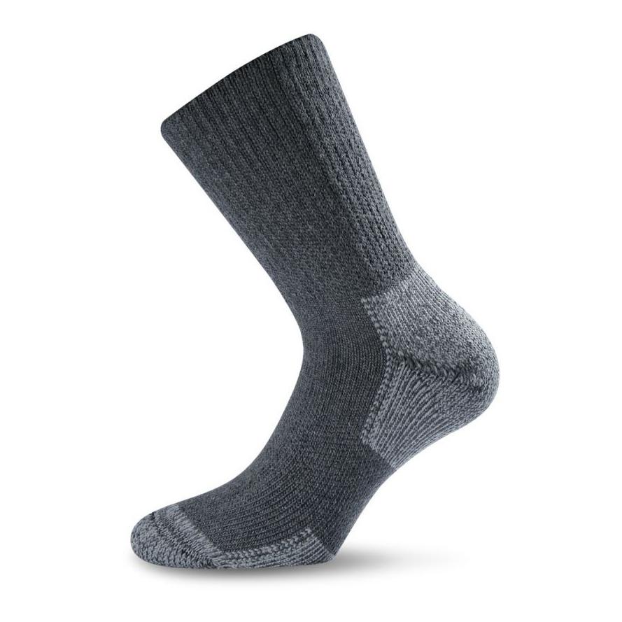 KNT Dicke Winter-Wandersocken - dunkelgrau