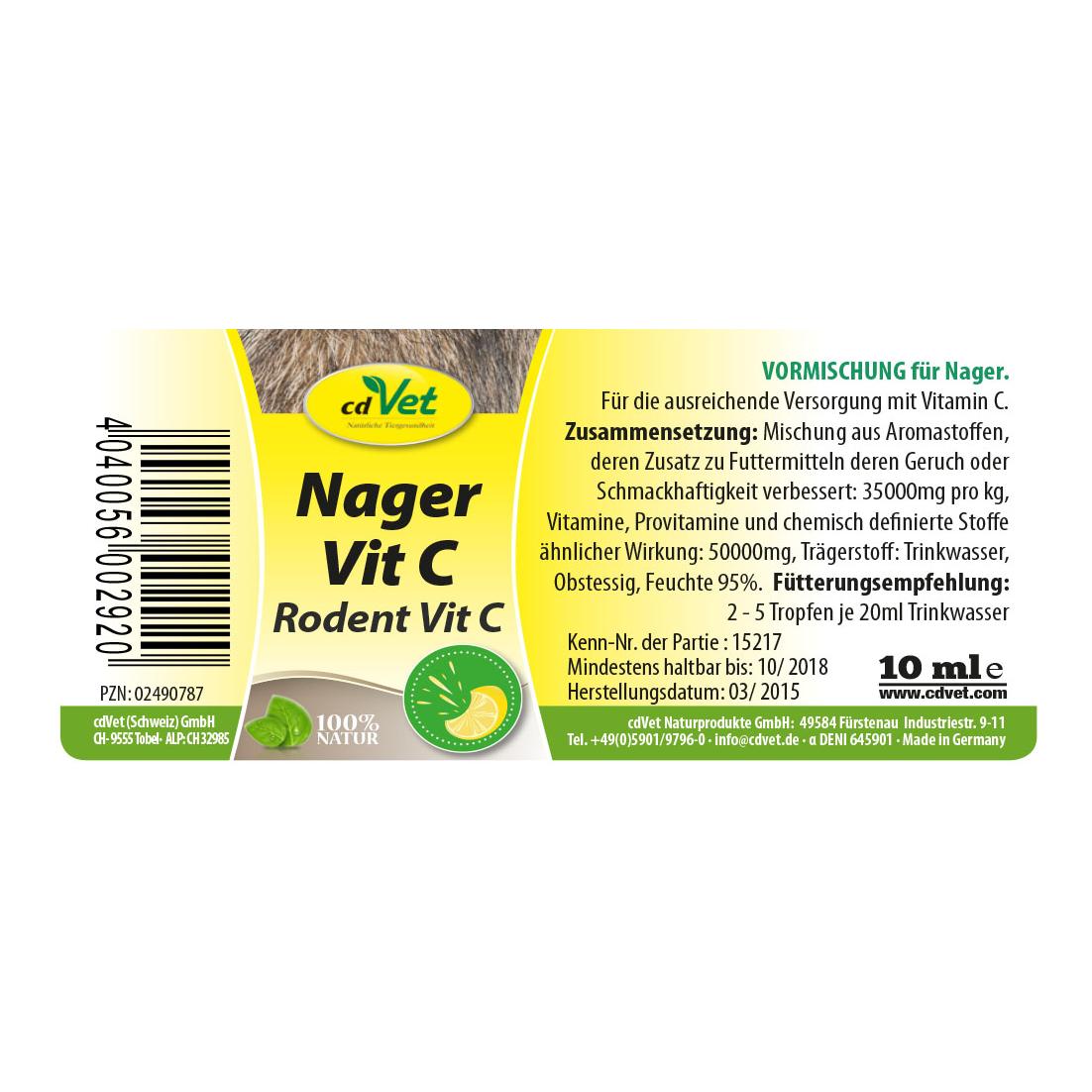 cdVet Nager Vit C