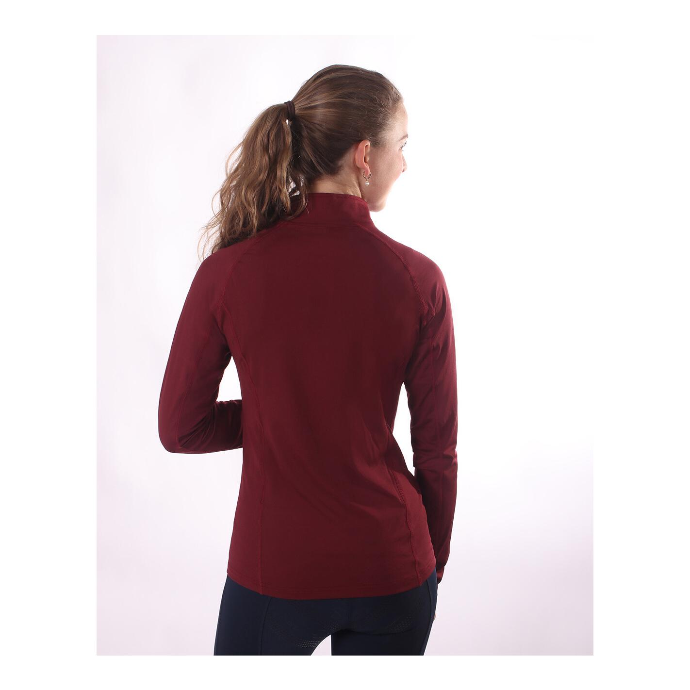 QHP T-shirt de sport Florence - bordeaux