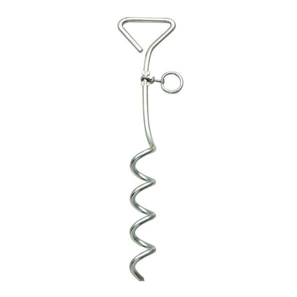 Kerbl Pet Anlegespirale chromatiert 40cm Silber