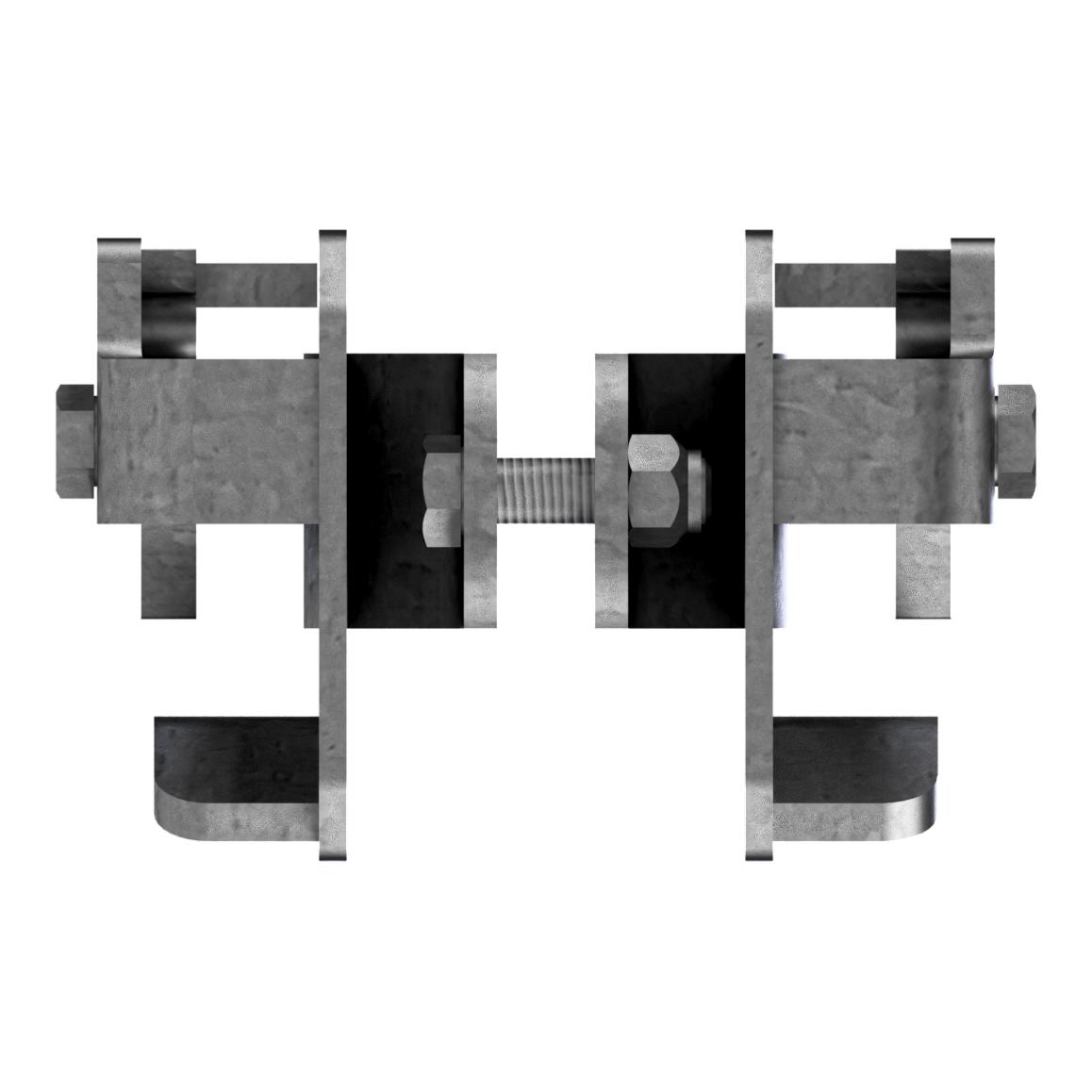 Hauptner Pince en croix double avec système Quick-Lock