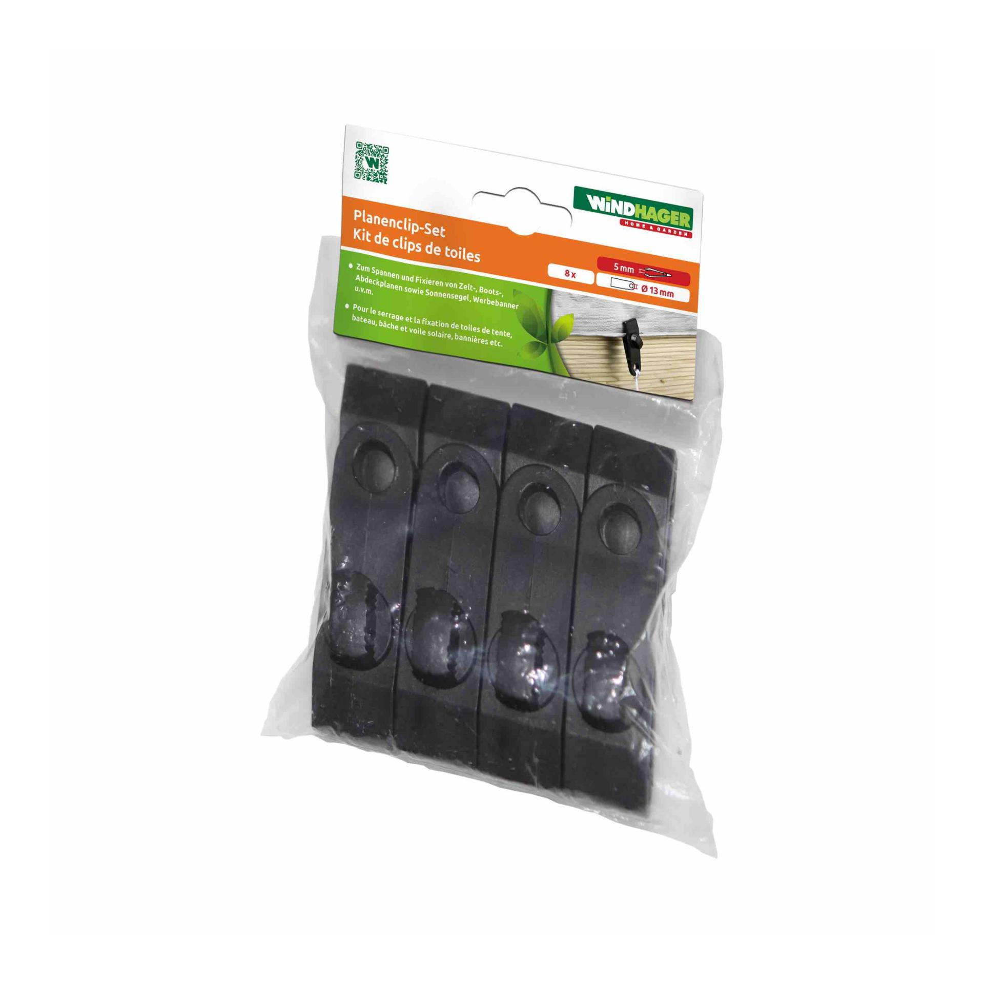 Windhager Planen-Clip-Set 8 tlg.