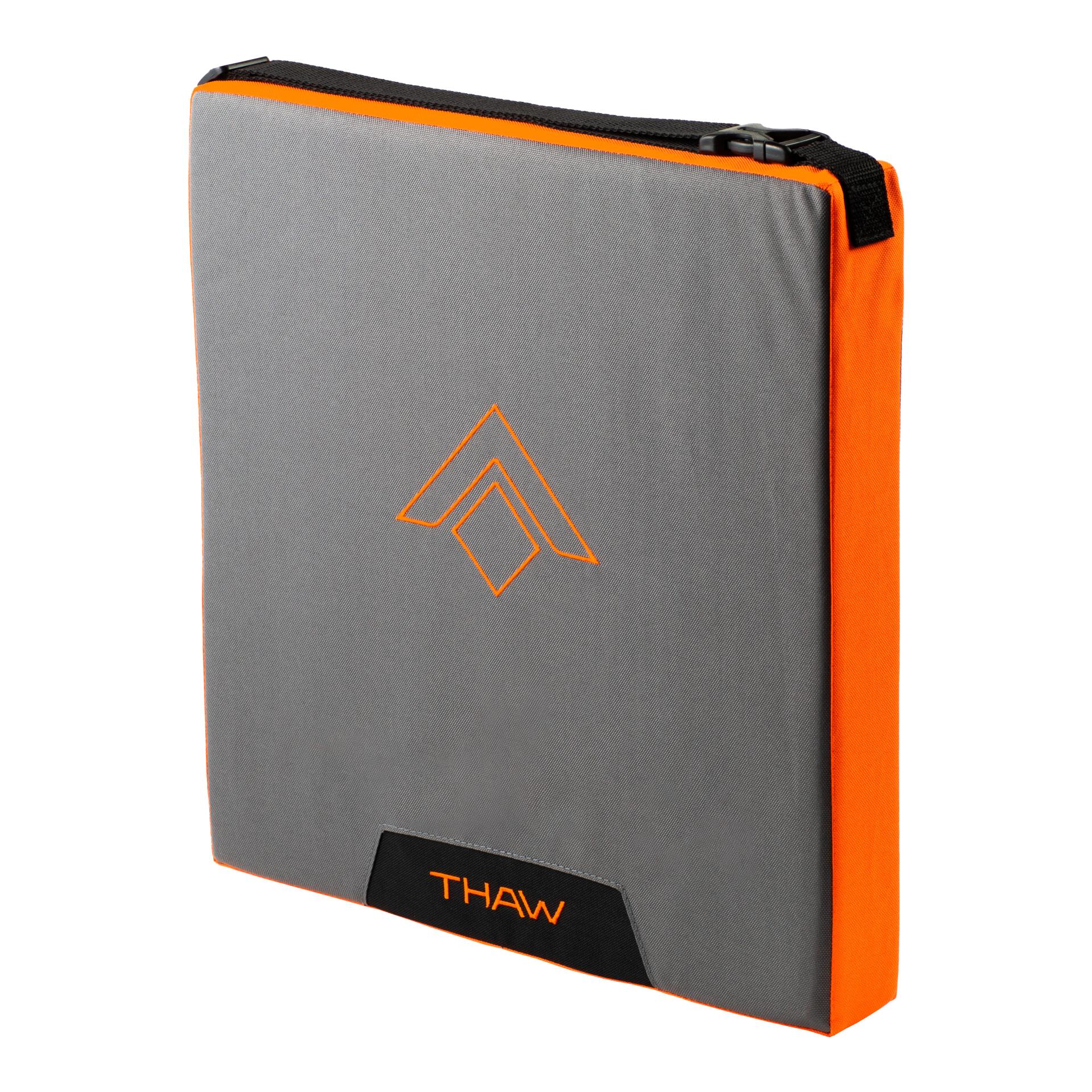 Thaw Beheizbares Sitzkissen, ohne Akku Grau/Orange