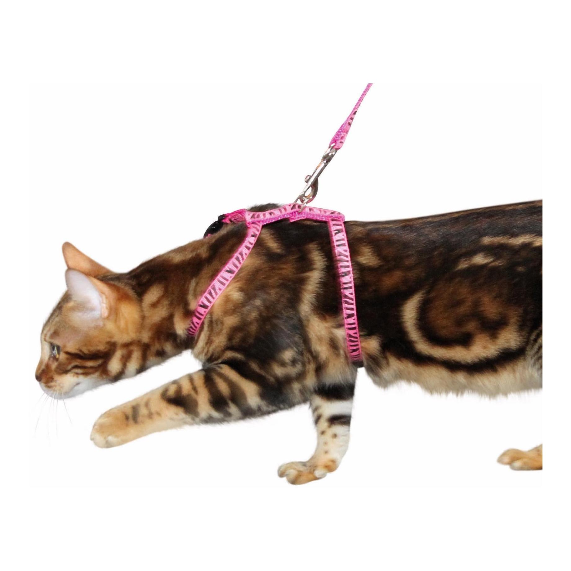 Kerbl Pet Katzengeschirr mit Leine Pink
