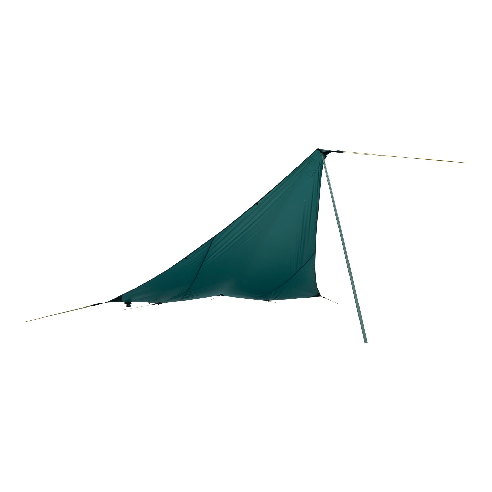 Nordisk Voss Diamond SI Tarp wasserdicht - Forest Green