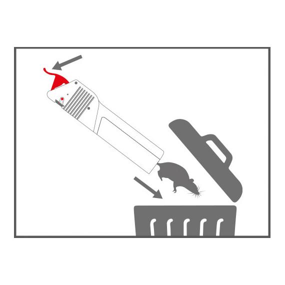 SWISSINNO Piège à souris NoSeeNoTouch