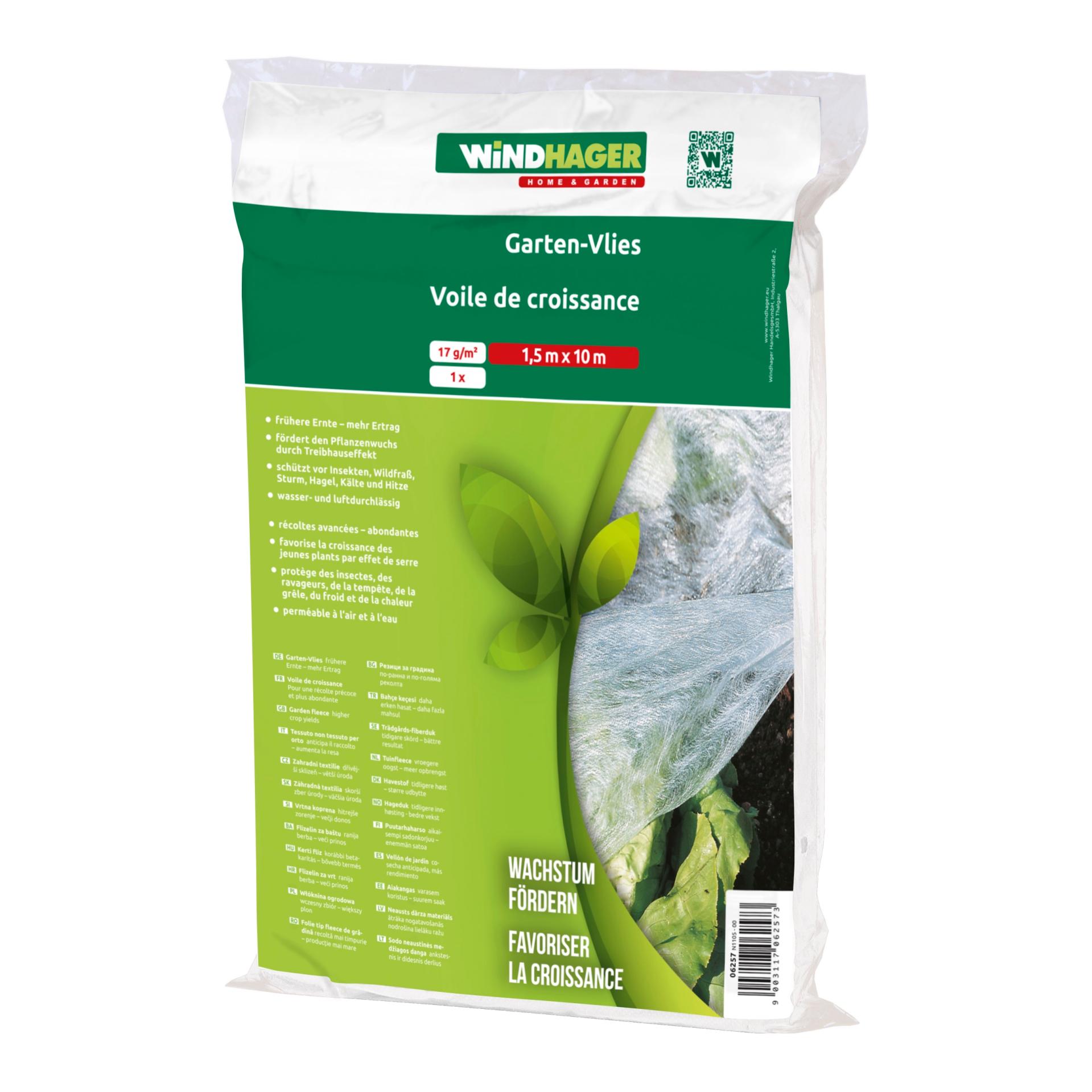 Windhager Gartenvlies Standard Weiss