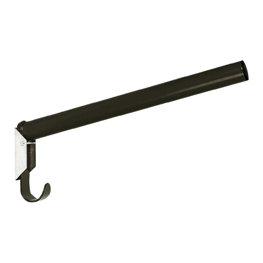 Kerbl Sattelhalter Stange klappbar Schwarz