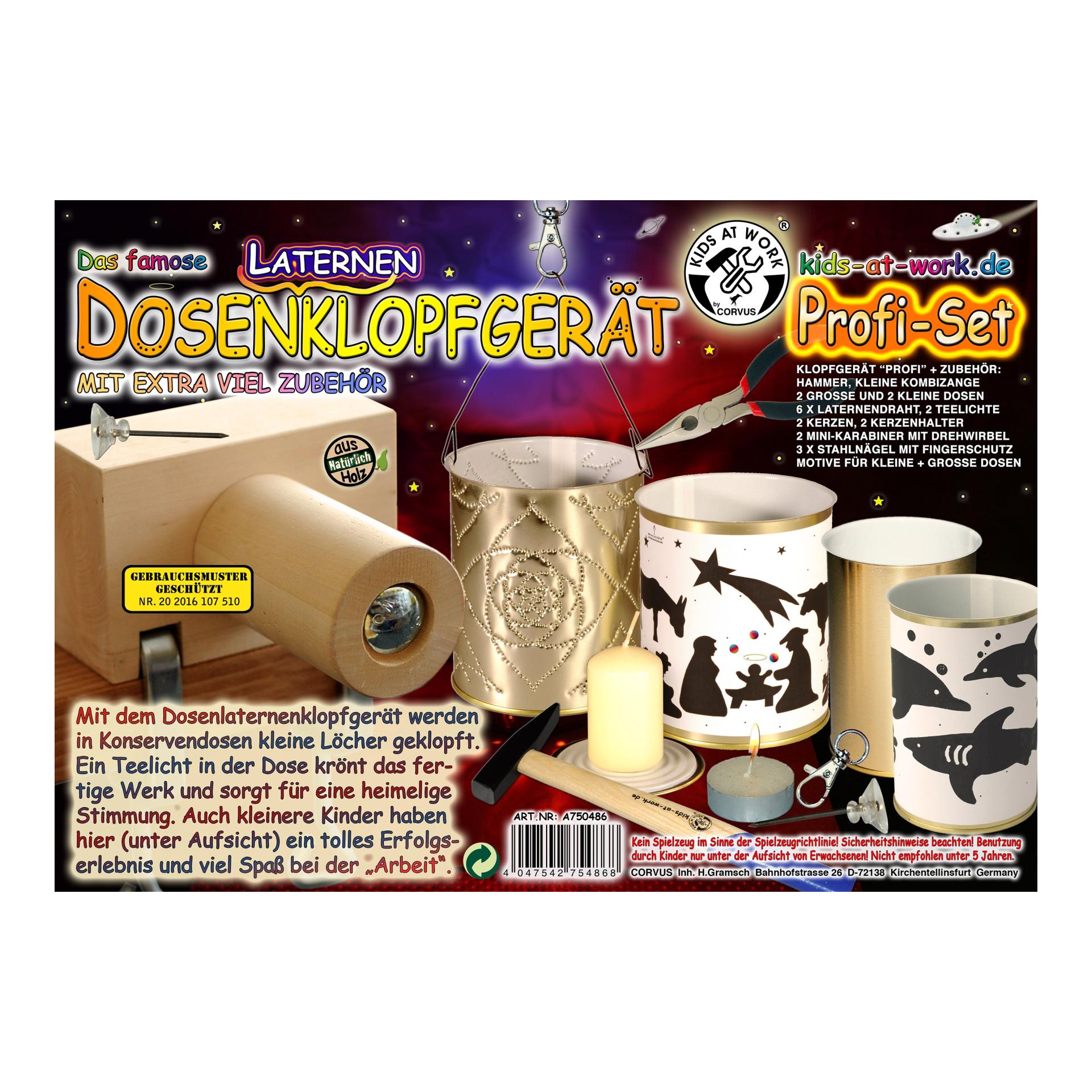 Corvus Kit de lanternes en boîtes de conserve « Profi »