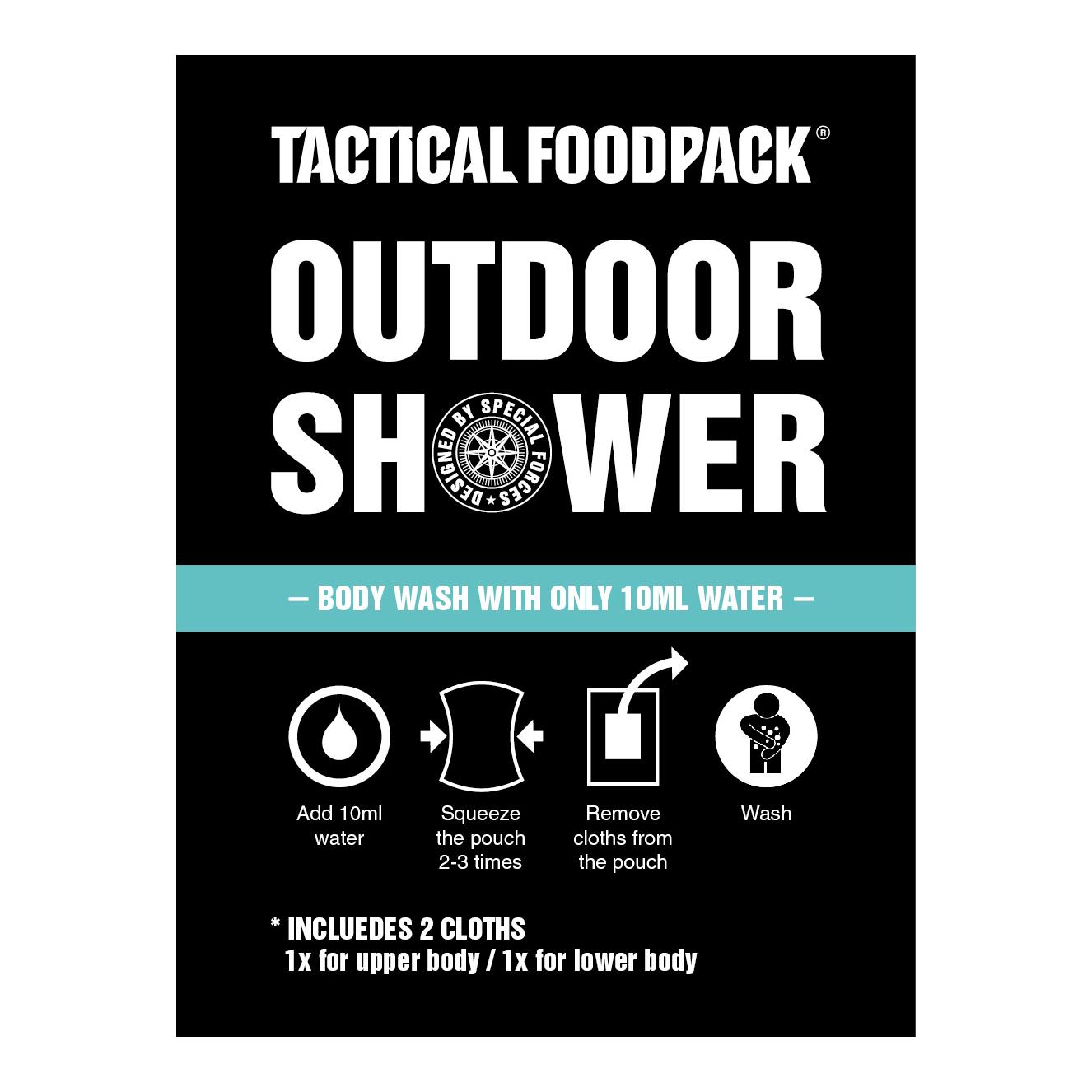 Tactical Foodpack Douche d’extérieur