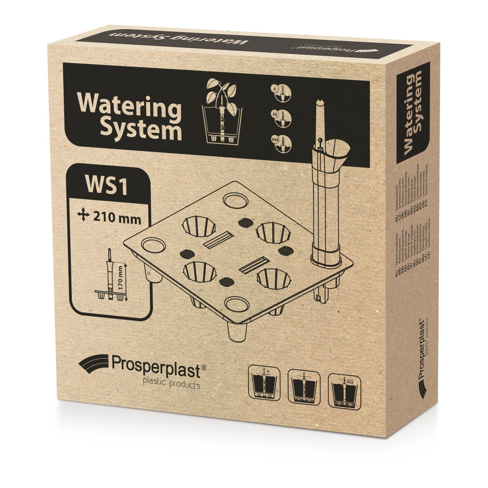 Prosperplast Système d'irrigation pour cultures hydroponiques - quadrangulaire