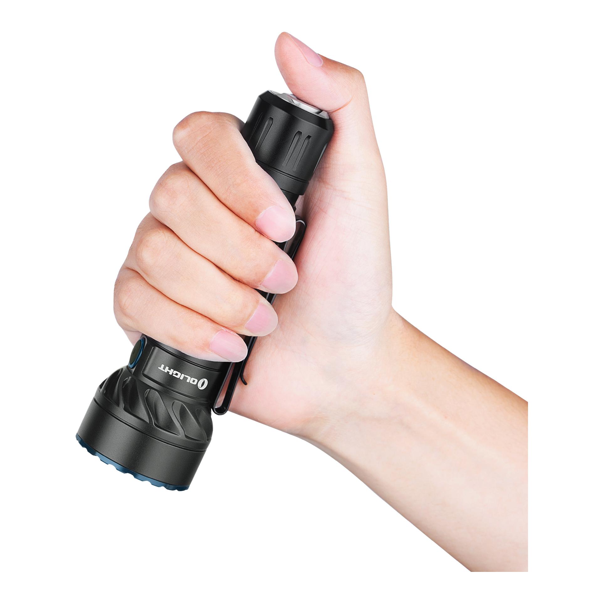 Olight Freyr LED Taschenlampe mit vier Farben - Schwarz