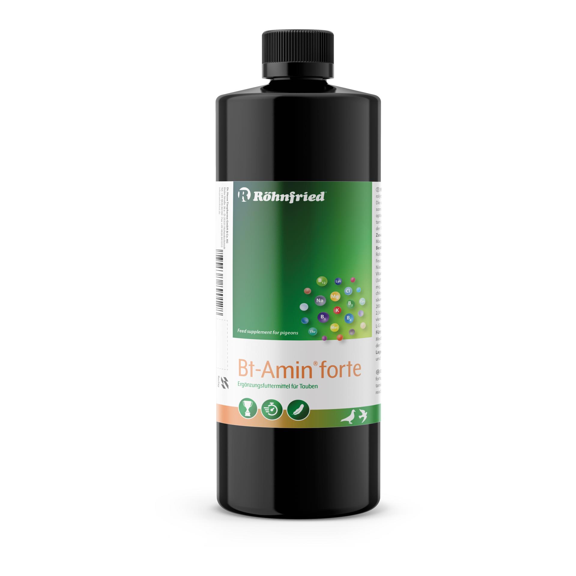Röhnfried Bt-Amin Forte - höchstdosierte Aminosäuren und B-Vitamine für Tauben
