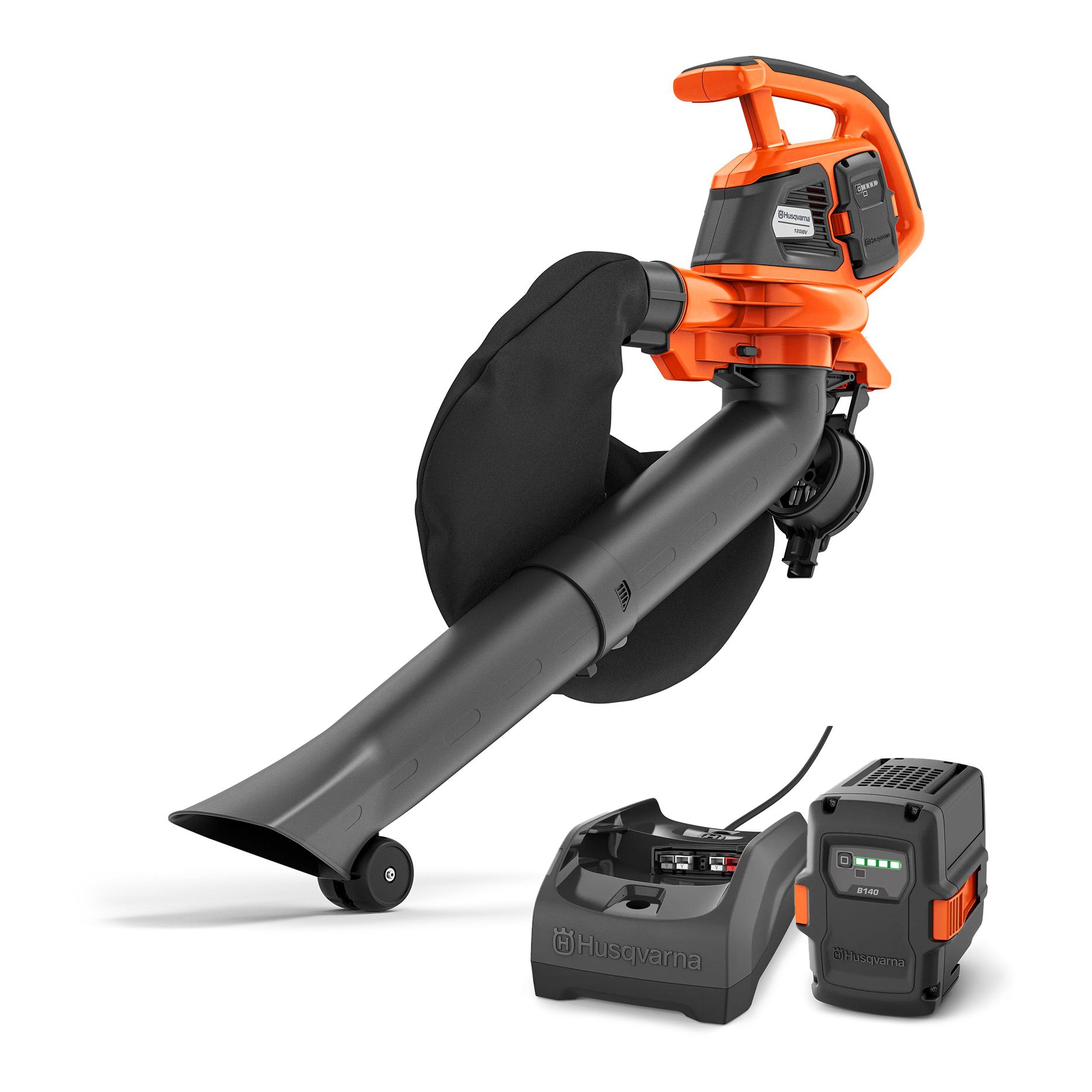 Husqvarna Akku - 2in1 Bläser/Sauger 120iBV - mit Akku & Ladegerät