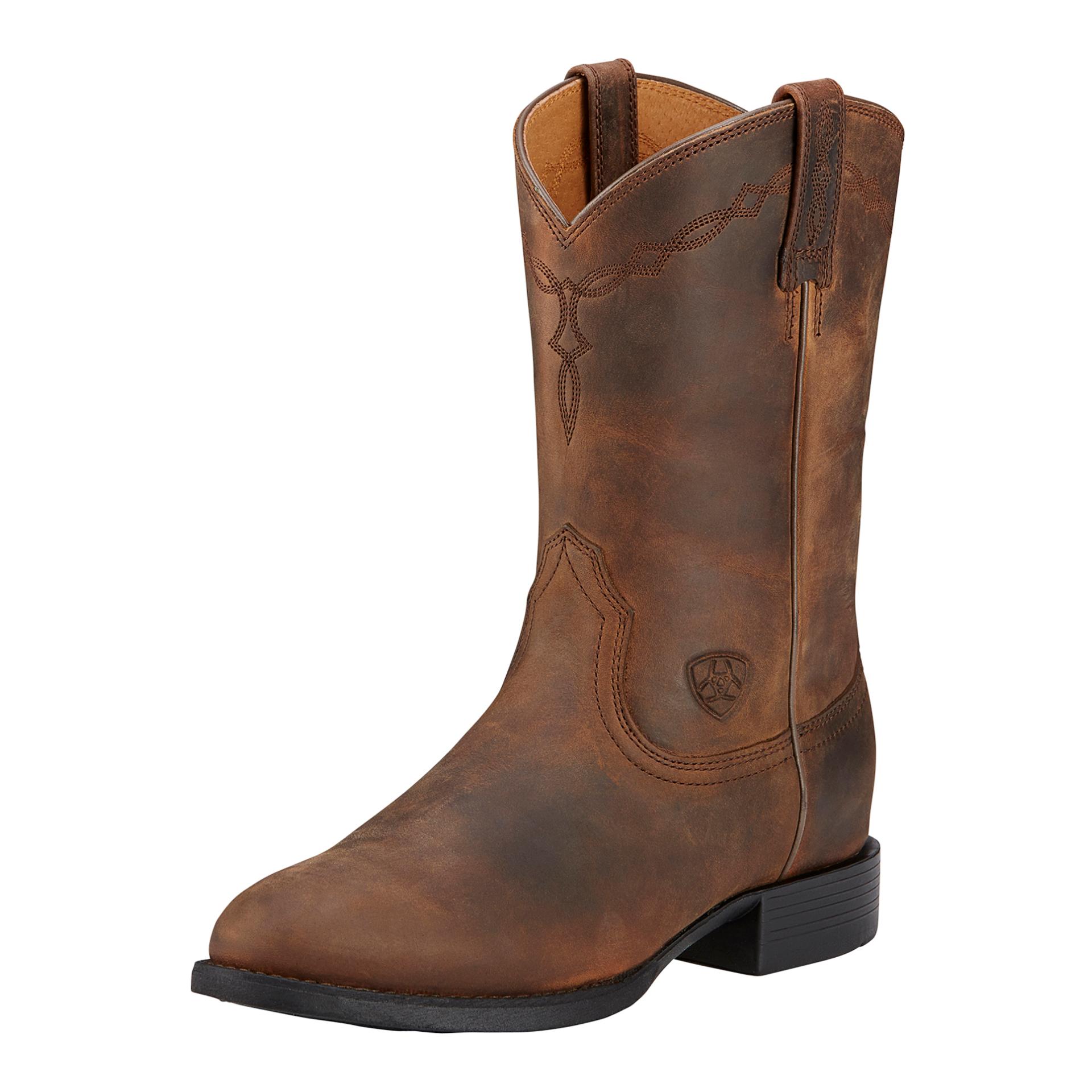 Ariat Bottes d'équitation western Women's Heritage Roper - Distressed Brown