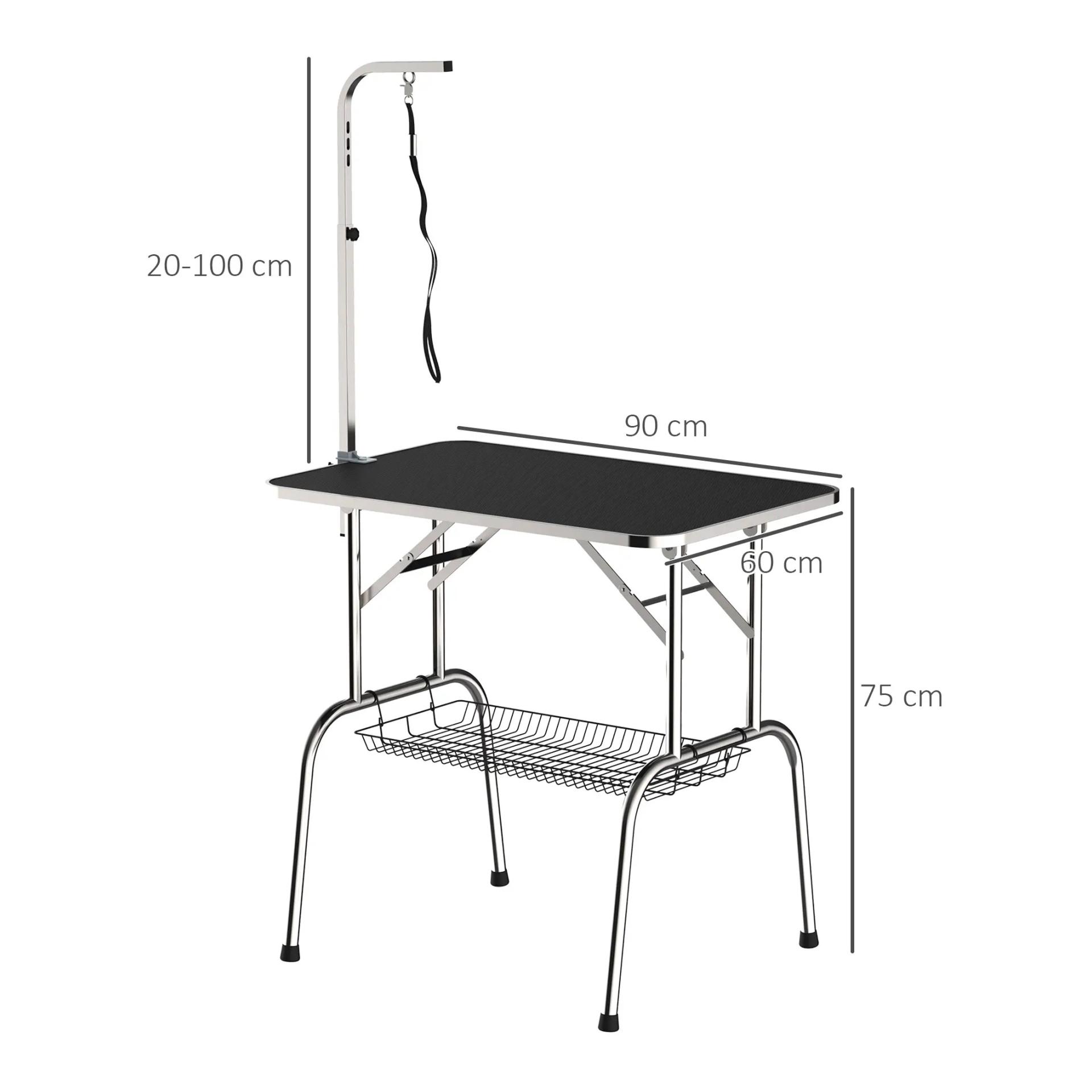 Mainer Table de toilettage pliable pour chiens