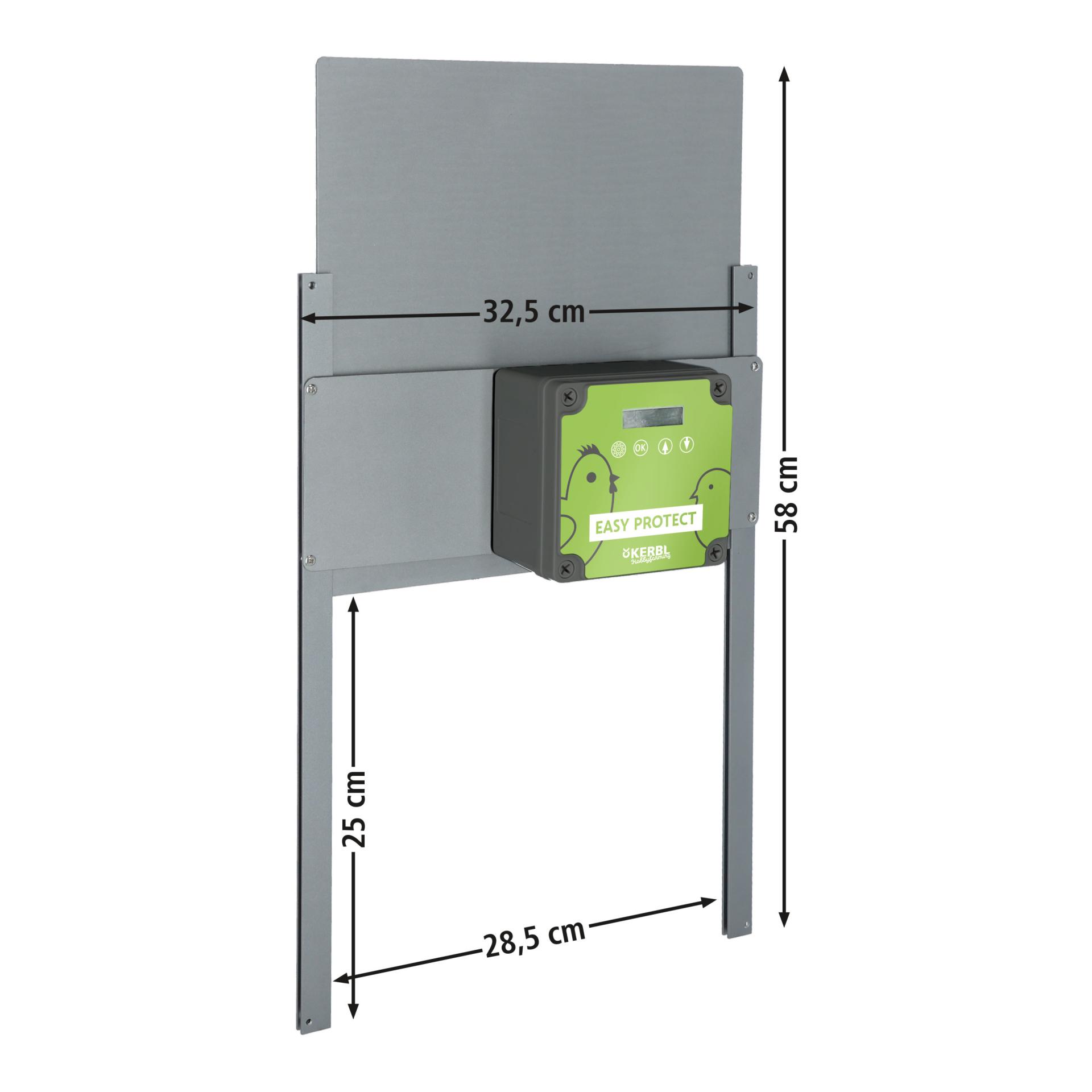 Kerbl Hobbyfarming Automatische Hühnertür Komplettset EasyProtect