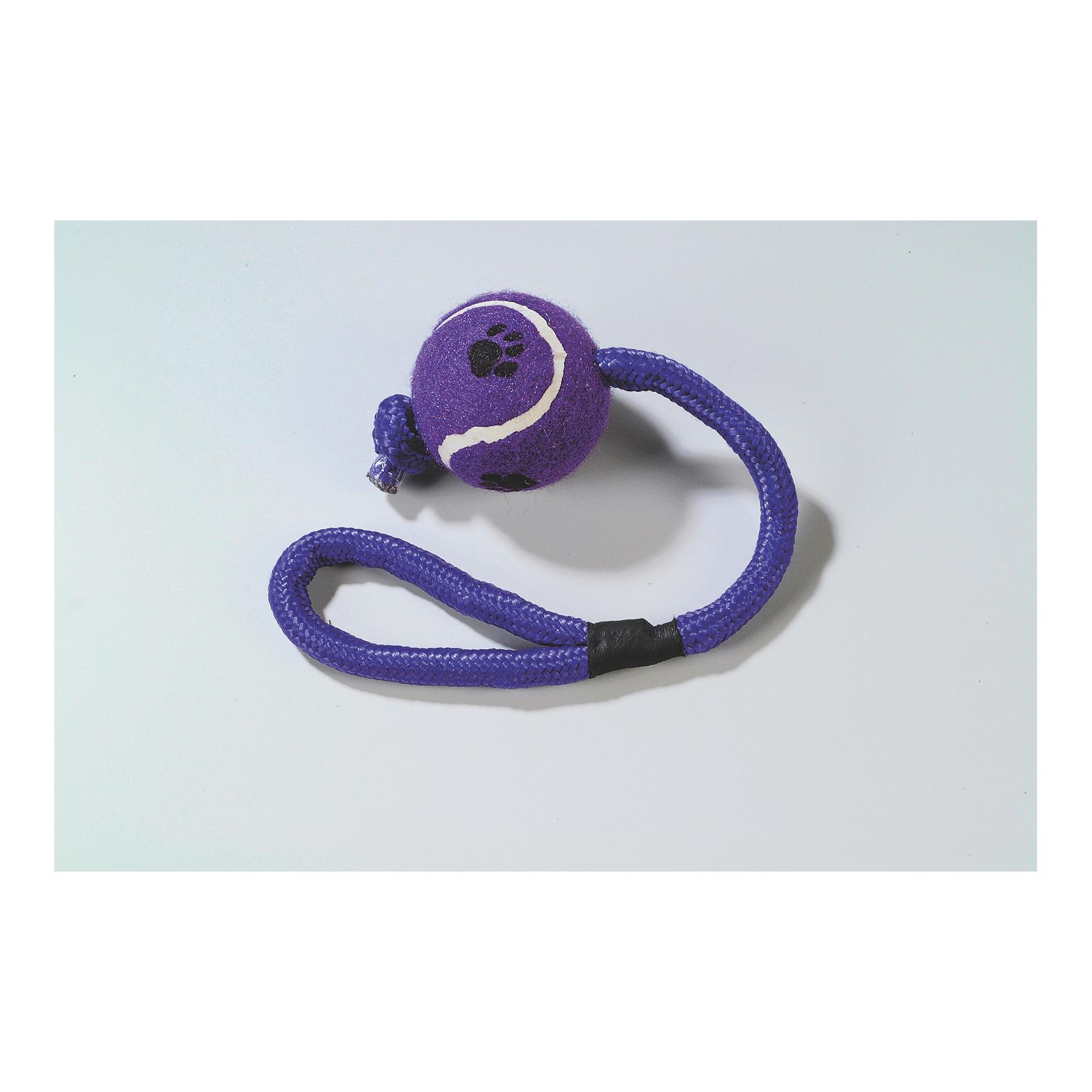 Josty Tennisball mit Seil assortiert Violett