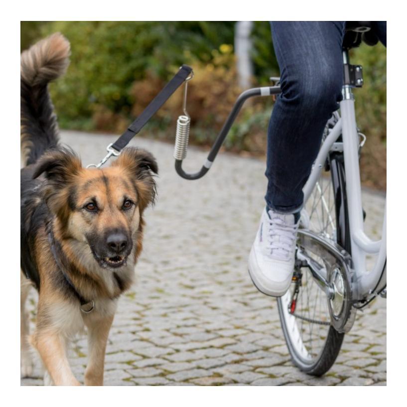 TRIXIE Biker-Komplettset für grosse Hunde - graphit