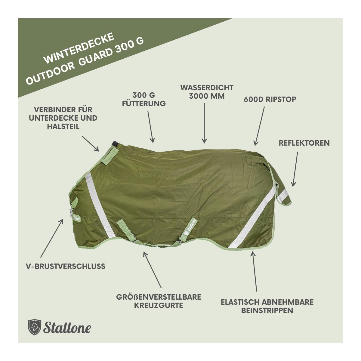Stallone Winterdecke 300 g Outdoor Guard