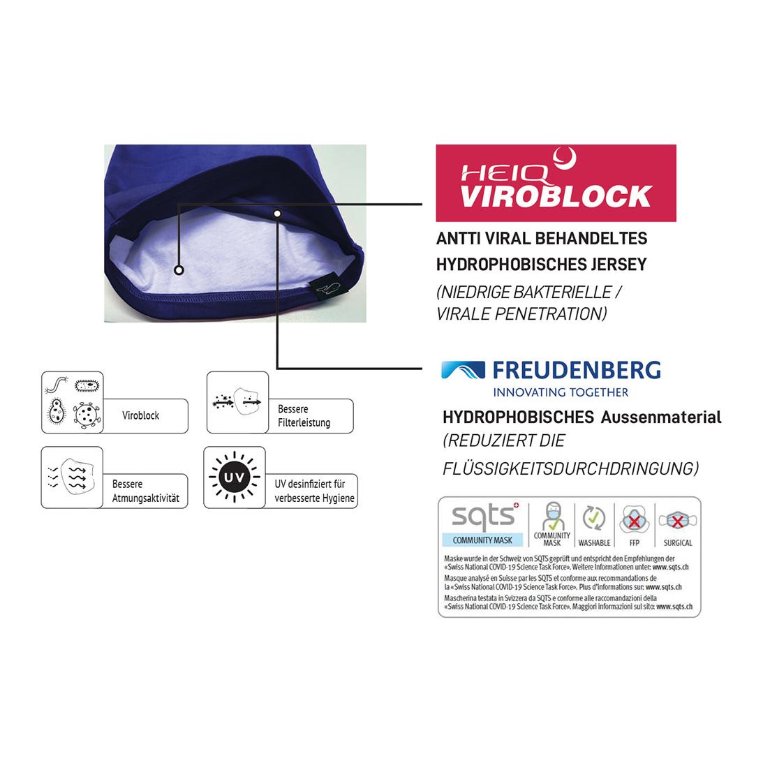 Switcher by Viroarmour HEIQ Viroblock® Halsschlauch Winter Tube