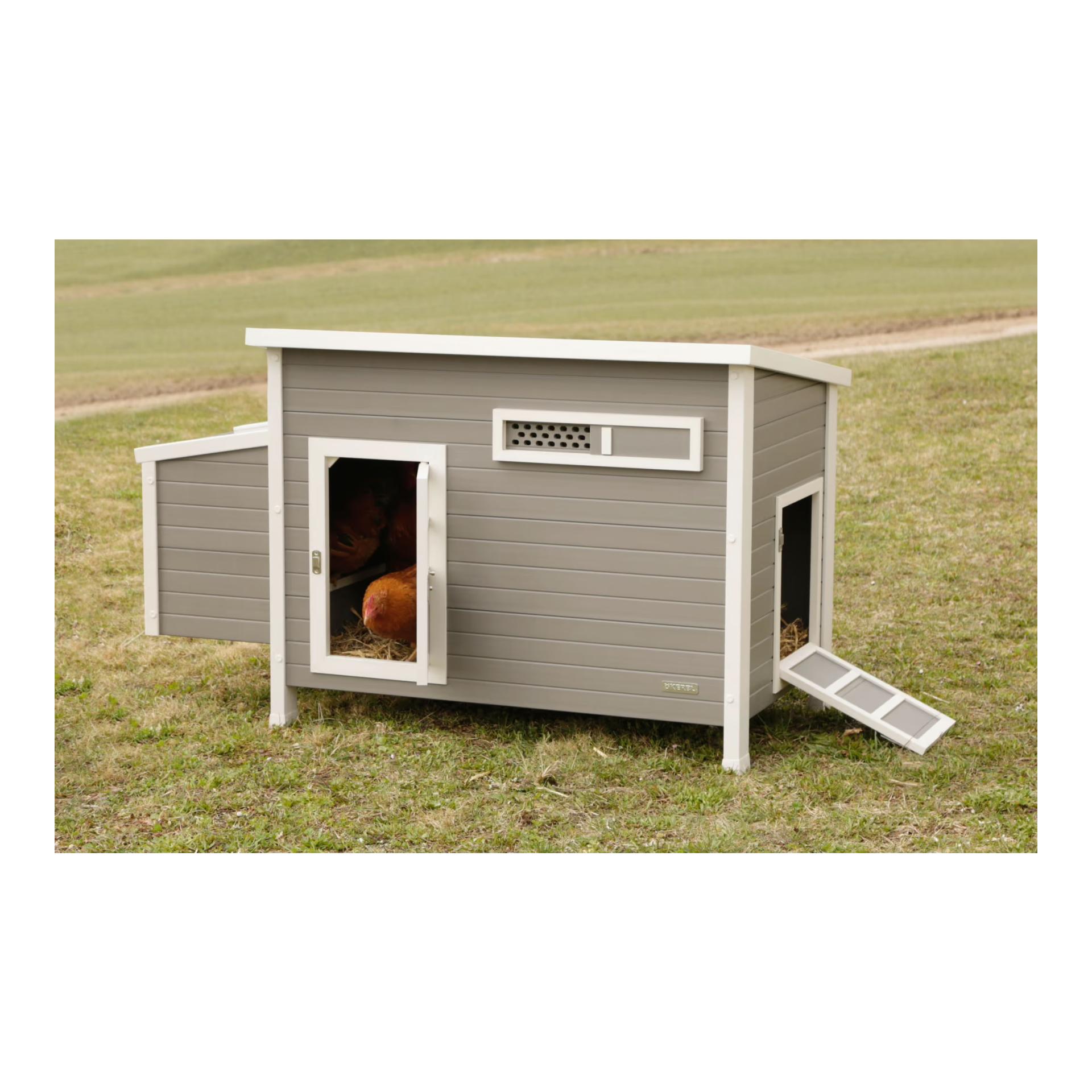 Kerbl Hobbyfarming Étable en plastique ECO Barney