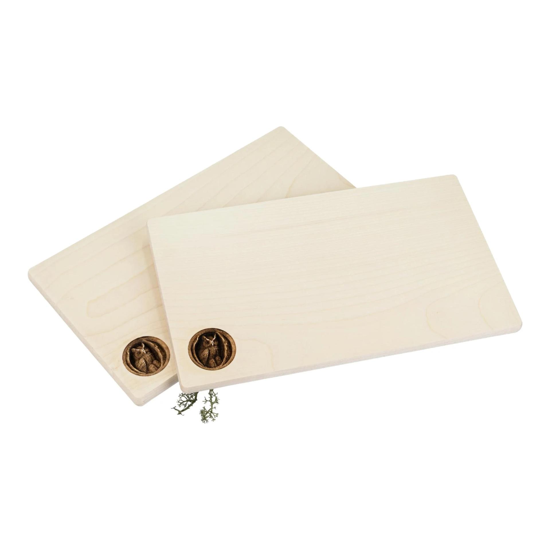 Hauptner Frühstücksbrettchen aus FSC® Ahornholz mit 3D Relief Gravur