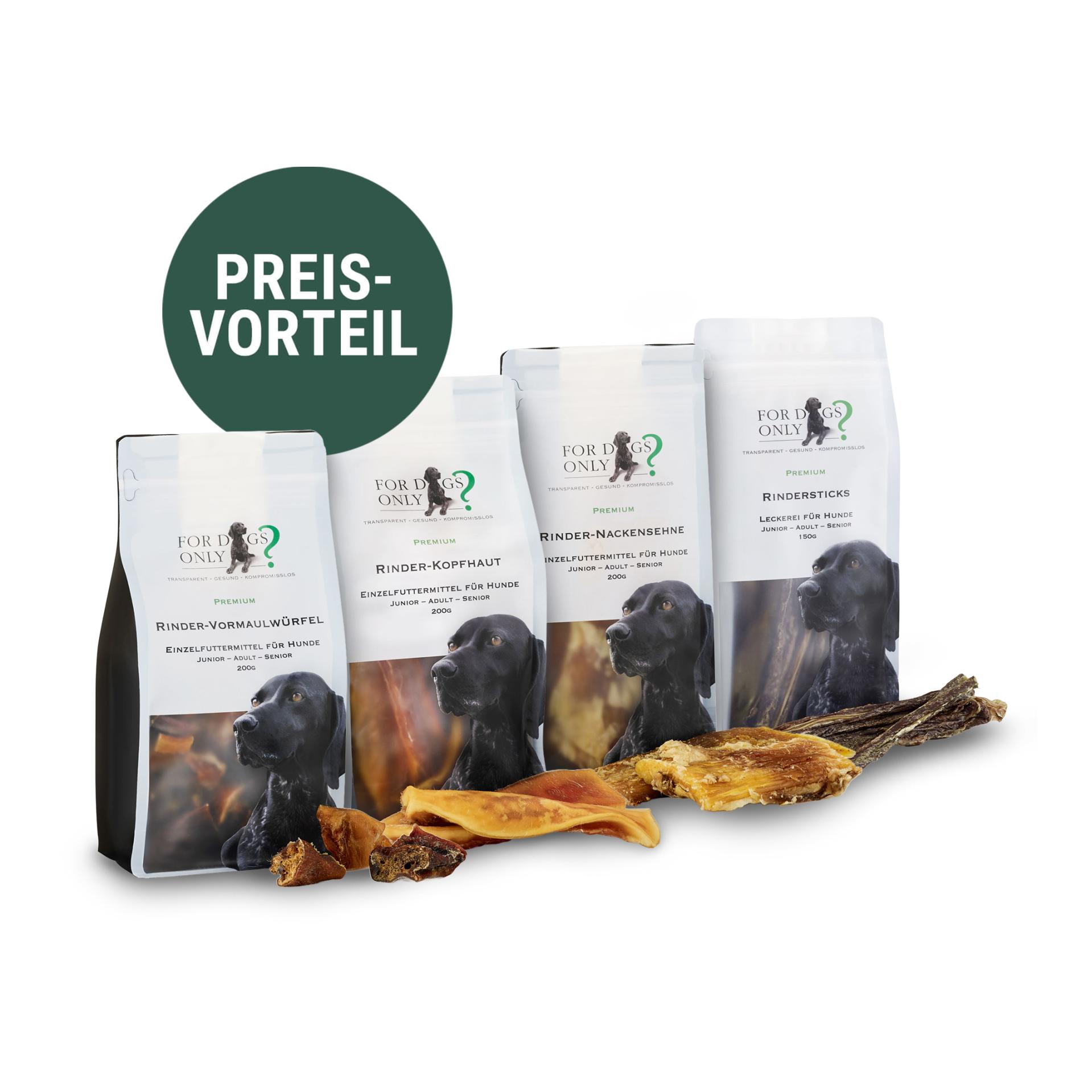 For Dogs Only? Sélection de collations haut de gamme