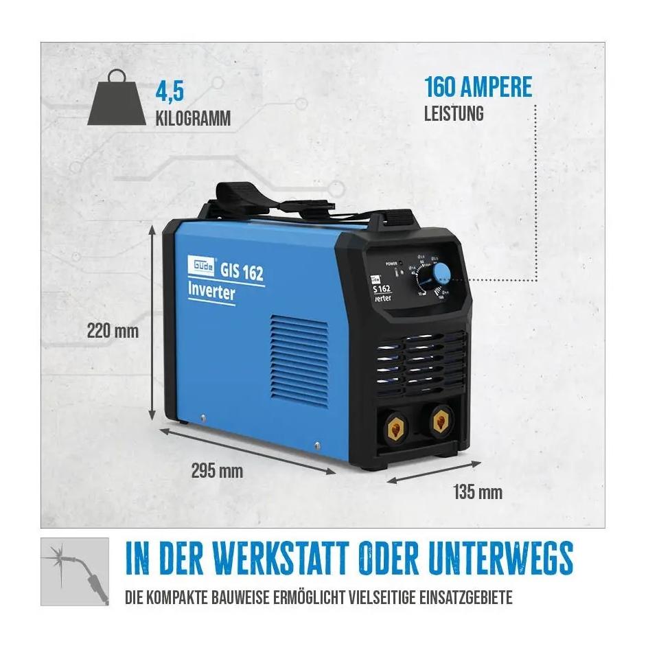 Güde Inverter Schweissgerät GIS 162