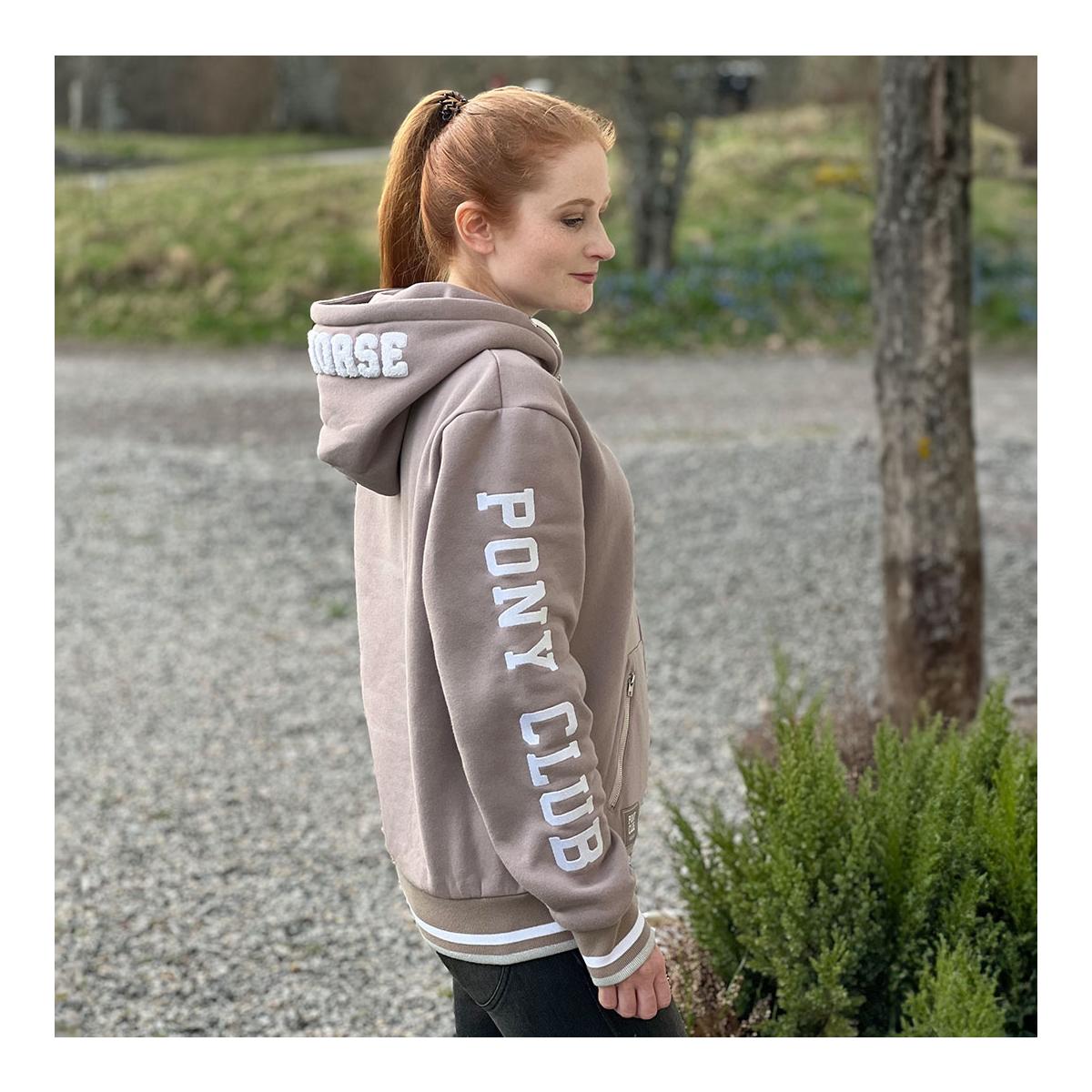Soulhorse Zip-Hoodiejacke "Pony Club"