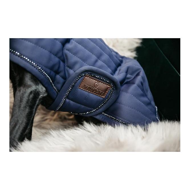 Kentucky Dogwear Hundemantel Dog Coat Pearls - navy