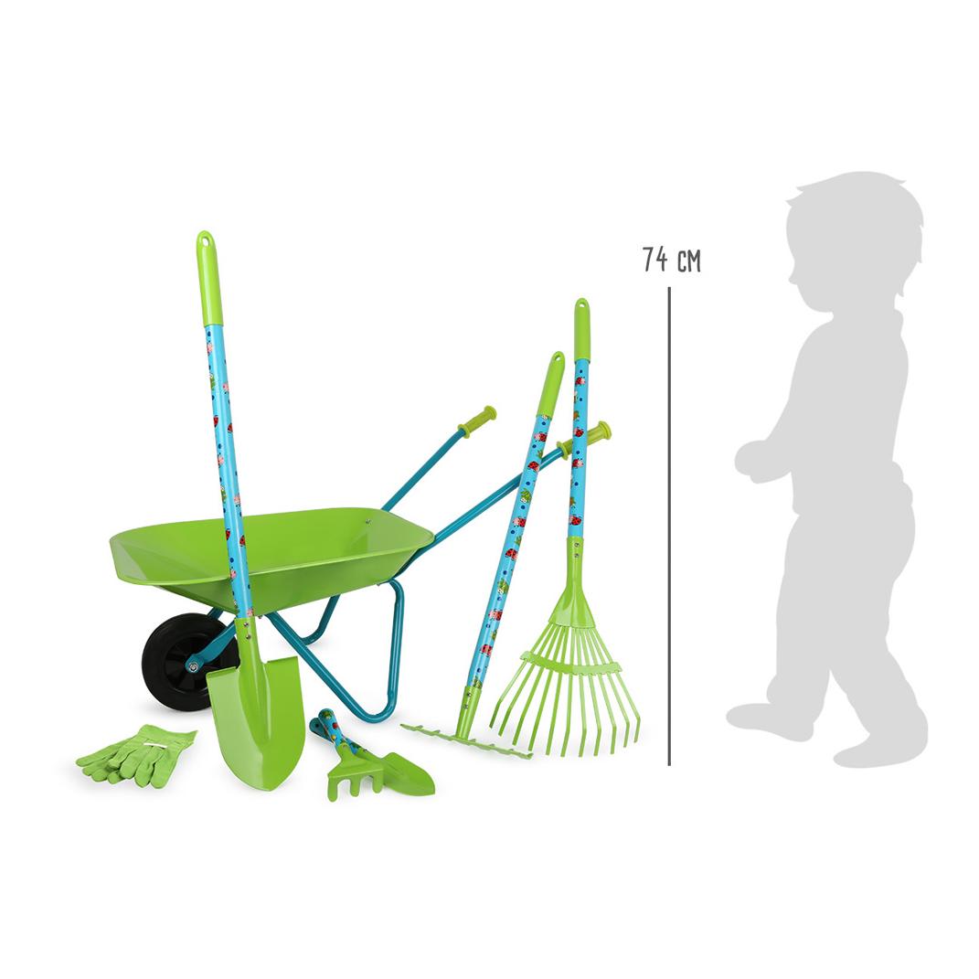 small foot Grosses Gartenset mit Schubkarre