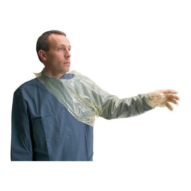 Kerbl Einmalhandschuh VETtop mit Schulterschutz Weiss