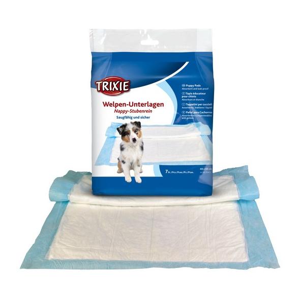 TRIXIE Urinunterlage Nappy-Stubenrein 60 x 90 cm 8 Stk. Weiss