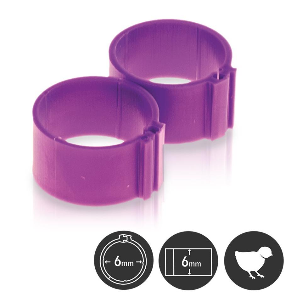 Olba Anneaux de pied de poulet 25 pcs