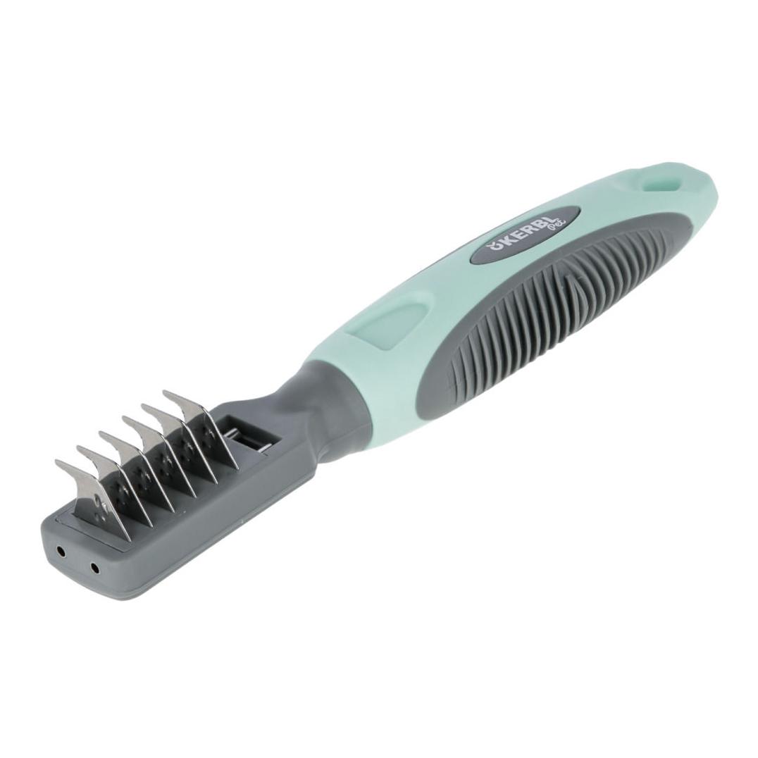 Kerbl Pet Fell-Entfilzungsmesser Mint/Grau