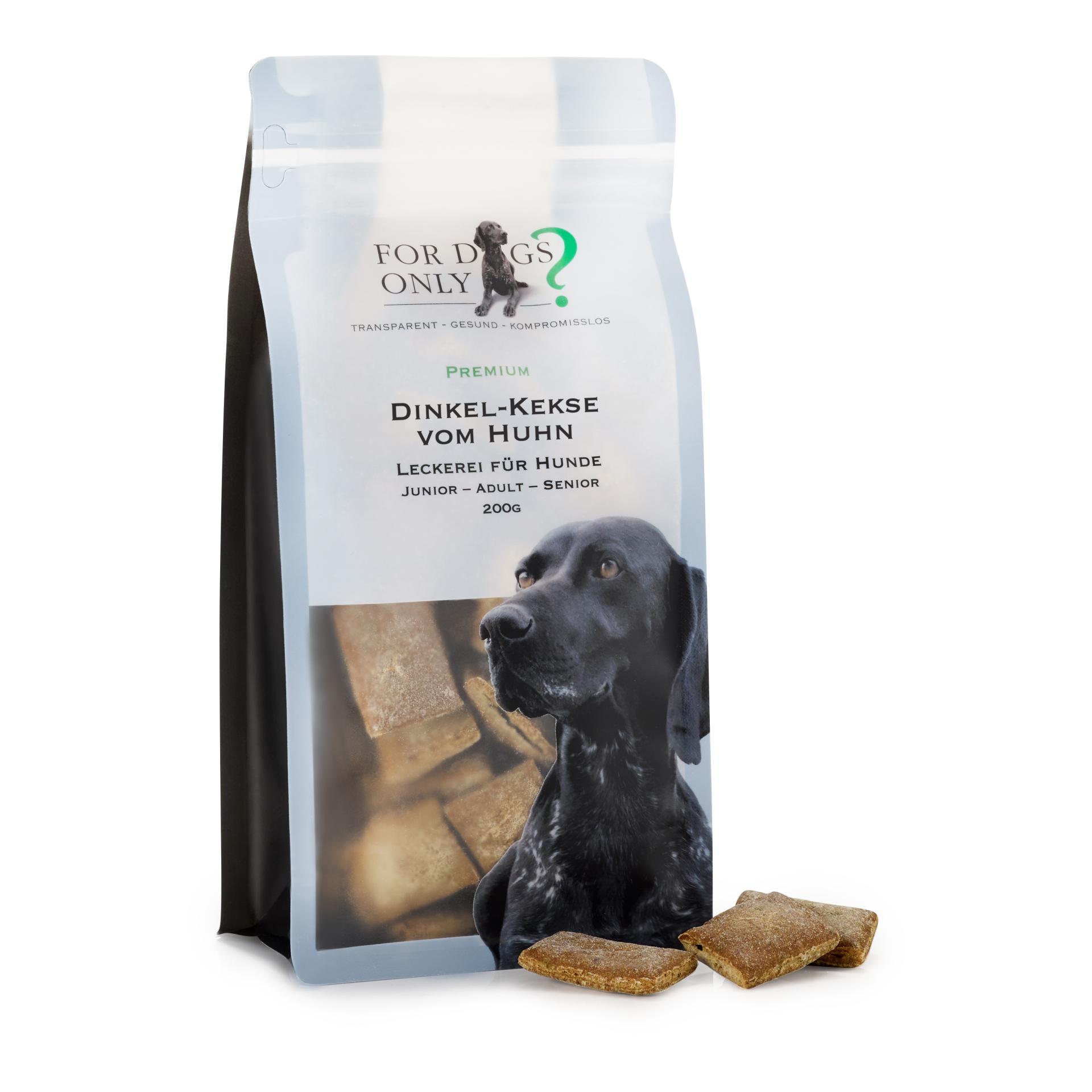 For Dogs Only? Friandises Biscuits à l'épeautre au poulet
