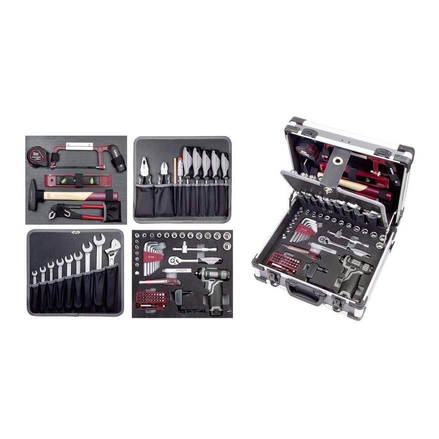 Kraftwerk Caisse à outils B152 - 104 pièces